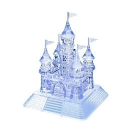 Sale University Games 3D Crystal Puzzle Deluxe - Clear Castle