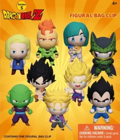 New Monogram 3D Foam Collectible Bag Clips - Dragon Ball Z Series 5