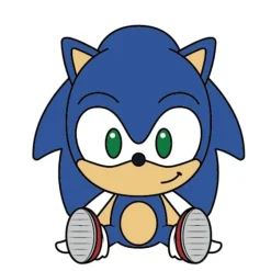 Monogram 3D Foam Collectible Magnet - Sonic the Hedgehog