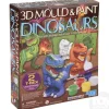 Discount 4M 3D Mould & Paint - Dinosaurs