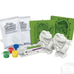 Discount 4M 3D Mould & Paint - Dinosaurs