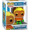 Clearance Funko DC Comics Super Heroes - Gingerbread Aquaman Pop! Vinyl Figure