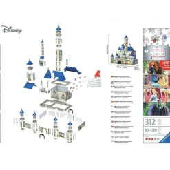 Ravensburger Disney Castle 3D 312 Piece Puzzle