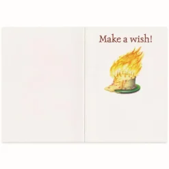 Discount Peaceable Kingdom Dragon Foil Birthday Card