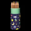 Hot Ooly Draw 'n' Doodle Mini Colored Pencils + Sharpener
