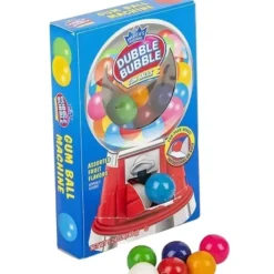 Hot Charms Dubble Bubble Gumball Machine 5.24 oz. Box
