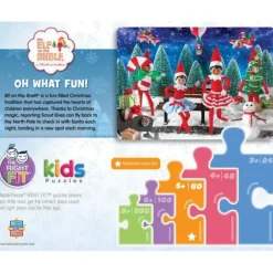 Hot MasterPieces Elf on the Shelf - Oh What Fun! - 60 Piece Puzzle