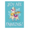 Peaceable Kingdom Empowerment - Fabulous Llama Card