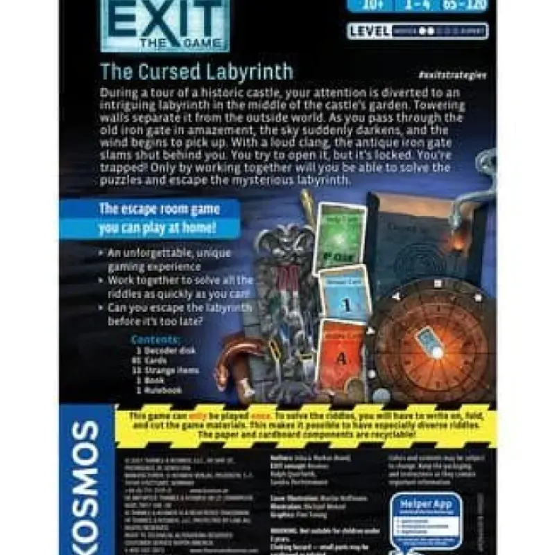 Online Thames u0026 Kosmos EXIT: The Cursed Labyrinth