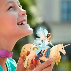 Best Schleich Eyela Riding On Golden Unicorn