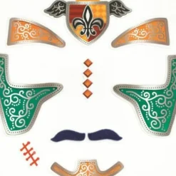 Clearance DJECO Face Stickers Knight
