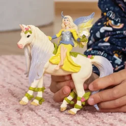 Clearance Schleich Fairy Sera with Blossom Unicorn