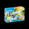 Sale Playmobil Family Fun - Small Pool with Water Sprayer