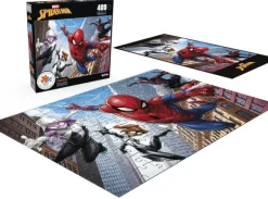 Hot Buffalo Games Family Puzzle: Marvel: Spider-Man: Web Spinning - 400 Piece Puzzle