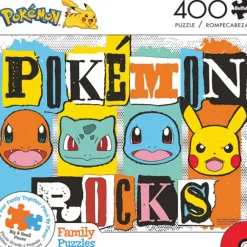 Discount Buffalo Games Family Puzzle: Pokémon Rocks - 400 Piece Puzzle