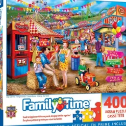 Clearance MasterPieces Family Time - Day at the Fairgrounds - 400 Piece Puzzle