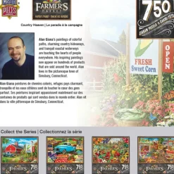 New MasterPieces Farmer's Market - Country Heaven - 750 Piece Puzzle