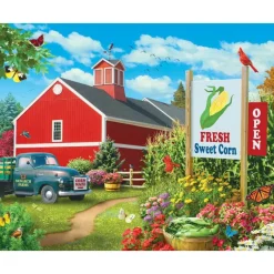 New MasterPieces Farmer's Market - Country Heaven - 750 Piece Puzzle