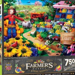 MasterPieces Farmer's Market - Fresh Farm Fruit - 750 Piece Puzzle