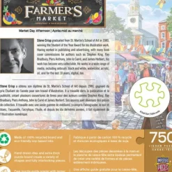 Online MasterPieces Farmer's Market - Market Day Afternoon - 750 Piece Puzzle