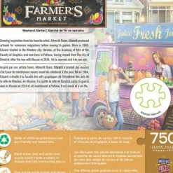 Online MasterPieces Farmer's Market - Weekend Market - 750 Piece Puzzle