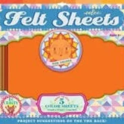 Hot XYZ Toys Felt Sheets Assortment