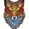 Sale Unidragon Fiery Fox Wooden Puzzle