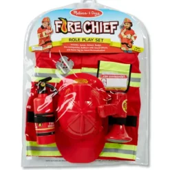Online Melissa u0026 Doug Fire Chief Role Play Dress-up Costume Set