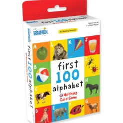 Sale University Games First 100 Alphabet Matching Card Game
