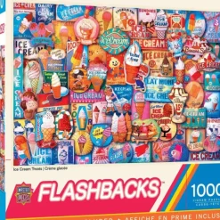 Clearance MasterPieces Flashbacks - Ice Cream Treats - 1000 Piece Puzzle