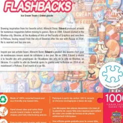 Clearance MasterPieces Flashbacks - Ice Cream Treats - 1000 Piece Puzzle