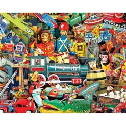 Hot MasterPieces Flashbacks - Toyland - 1000 Piece Puzzle