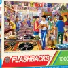 Online MasterPieces Flashbacks - Vintage Vinyl Records - 1000 Piece Puzzle