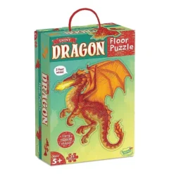 Outlet Peaceable Kingdom Floor Puzzle: Dragon