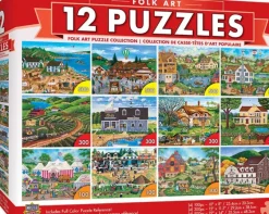 Online MasterPieces Folk Art - 12-Pack Bundle