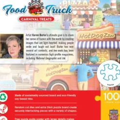 Sale MasterPieces Food Truck - Carnival Treats - 1000 Piece Puzzle