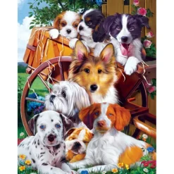 Outlet MasterPieces Furry Friends - Ready for Work - 1000 Piece Puzzle
