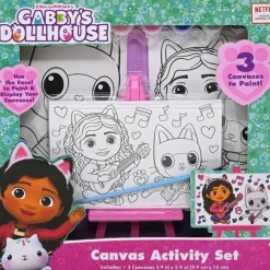 Hot United Party Gabby's Dolhouse 3pk Canvas Set in Box