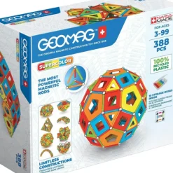 Outlet Geomag Masterbox Supercolor Panels Recycled 338 Pieces