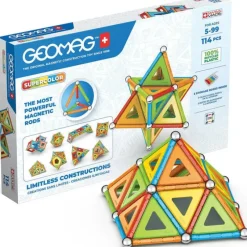 Geomag Supercolor Panels Recycled 114 Pieces