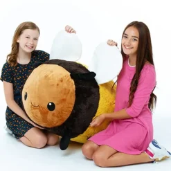 Clearance Squishable Giant Massive Plush - 32" Fuzzy Bumblebee