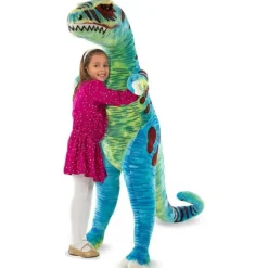 Outlet Melissa u0026 Doug Giant T-Rex Dinosaur - Lifelike Animal Giant Plush