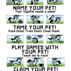 Outlet Tangle Giga Pets Collector’s Edition Nostalgic 90s Toy, 3D Pet Unicorn