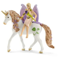 Discount Schleich Glittering Flower House with Unicorns, Lake and Stable