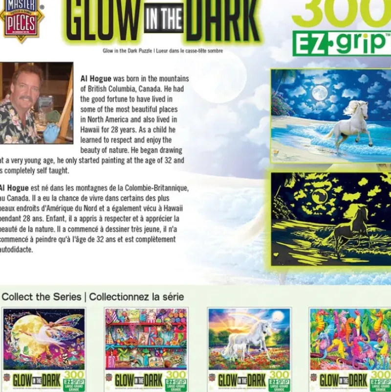 New MasterPieces Glow in the Dark - Moonlit Dance - 300 Piece Puzzle