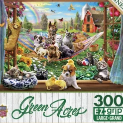 New MasterPieces Green Acres - Afternoon Siesta - 300 Piece EzGrip Puzzle