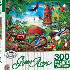 Sale MasterPieces Green Acres - Farmland Frolic - 300 Piece EzGrip Puzzle