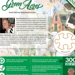 Sale MasterPieces Green Acres - Garden Gathering - 300 Piece EzGrip Puzzle