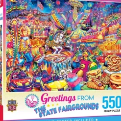 Best MasterPieces Greetings From - The State Fairgrounds - 550 Piece Puzzle