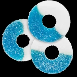 Online Albanese Confectionery Gummi Blue Raspberry Rings 4.5 lb. Bag